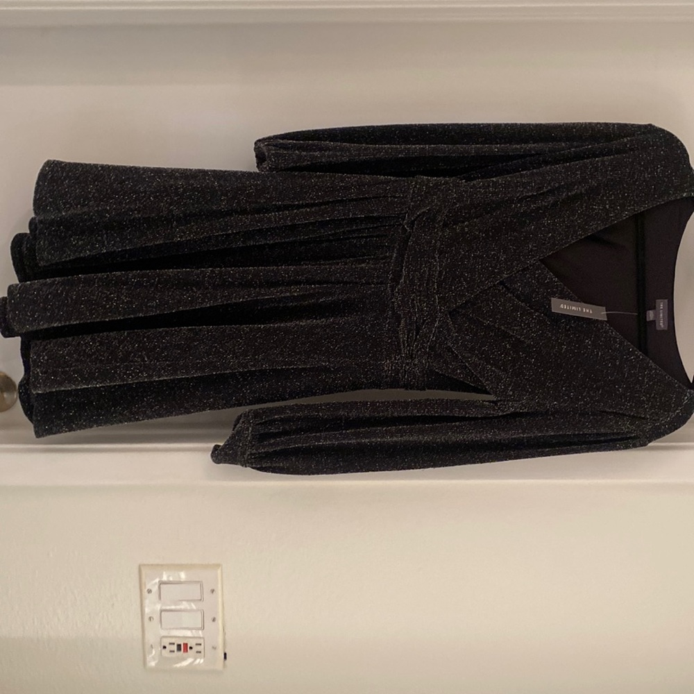 NWT The Limited sparkly little black dress